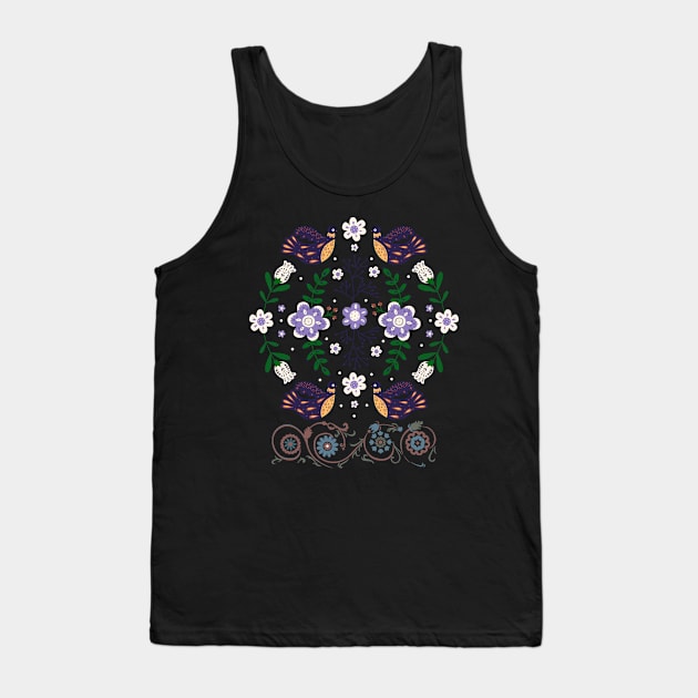 Design Based on Slavic Motifs Tank Top by Gomqes